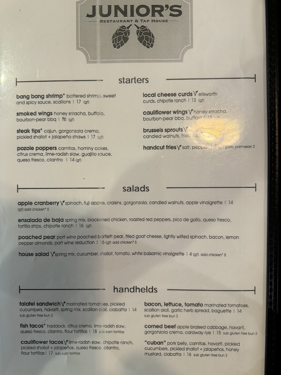 Menu (2 of 2)