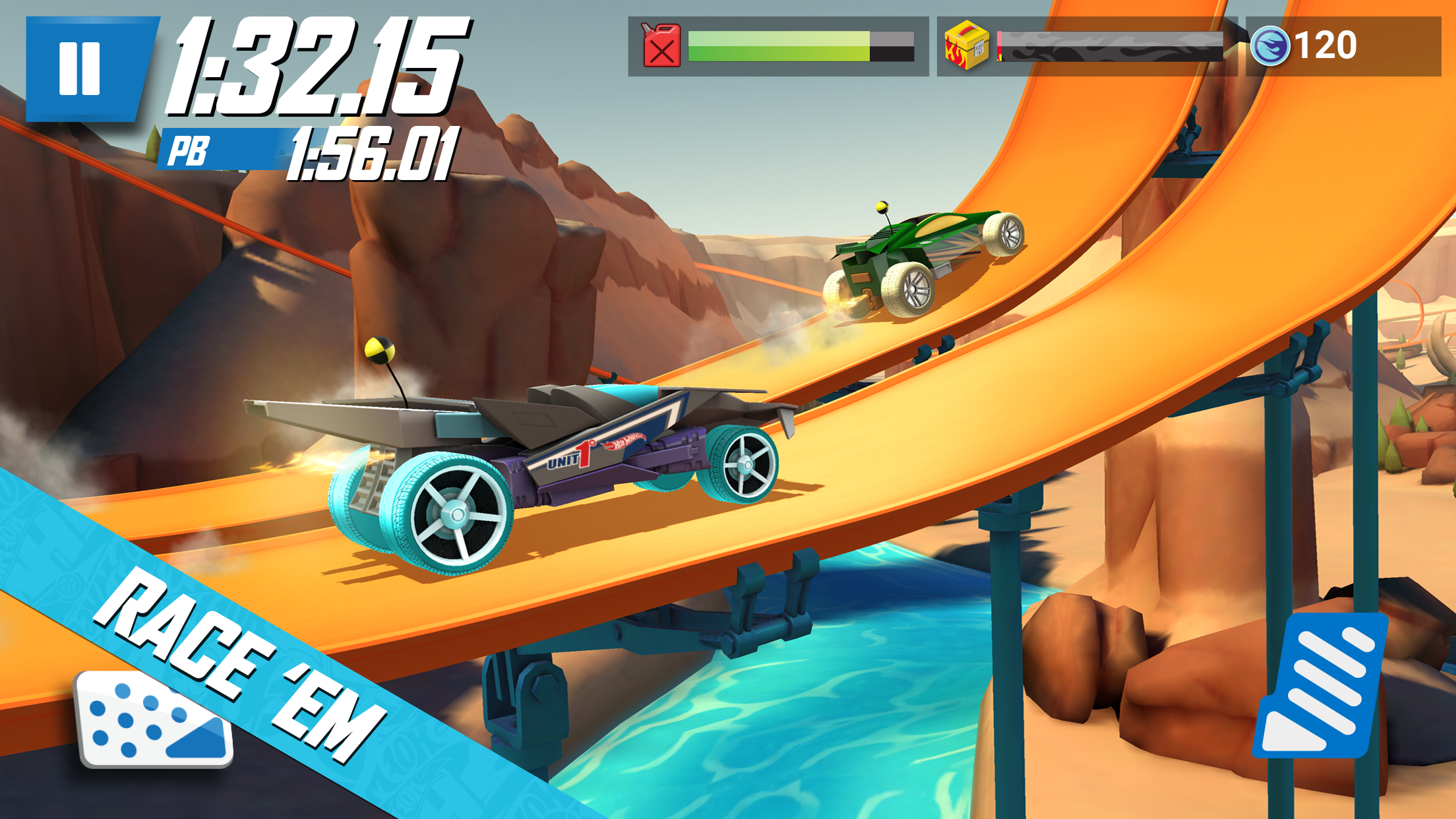 Android application Hot Wheels: Race Off screenshort