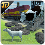 Farm Animal Transport Train Apk