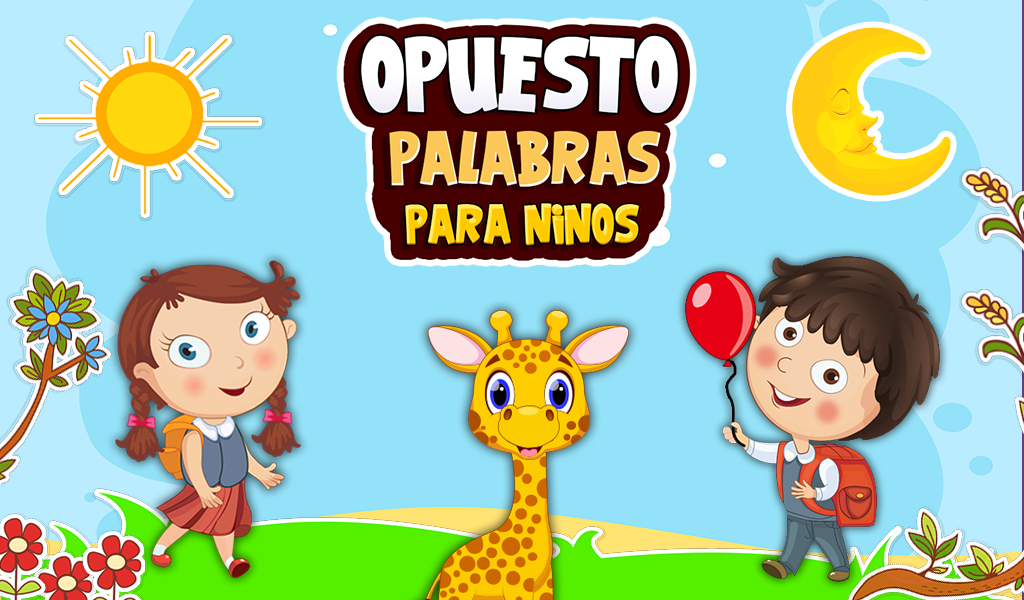 Android application Opposite Words For Kids screenshort
