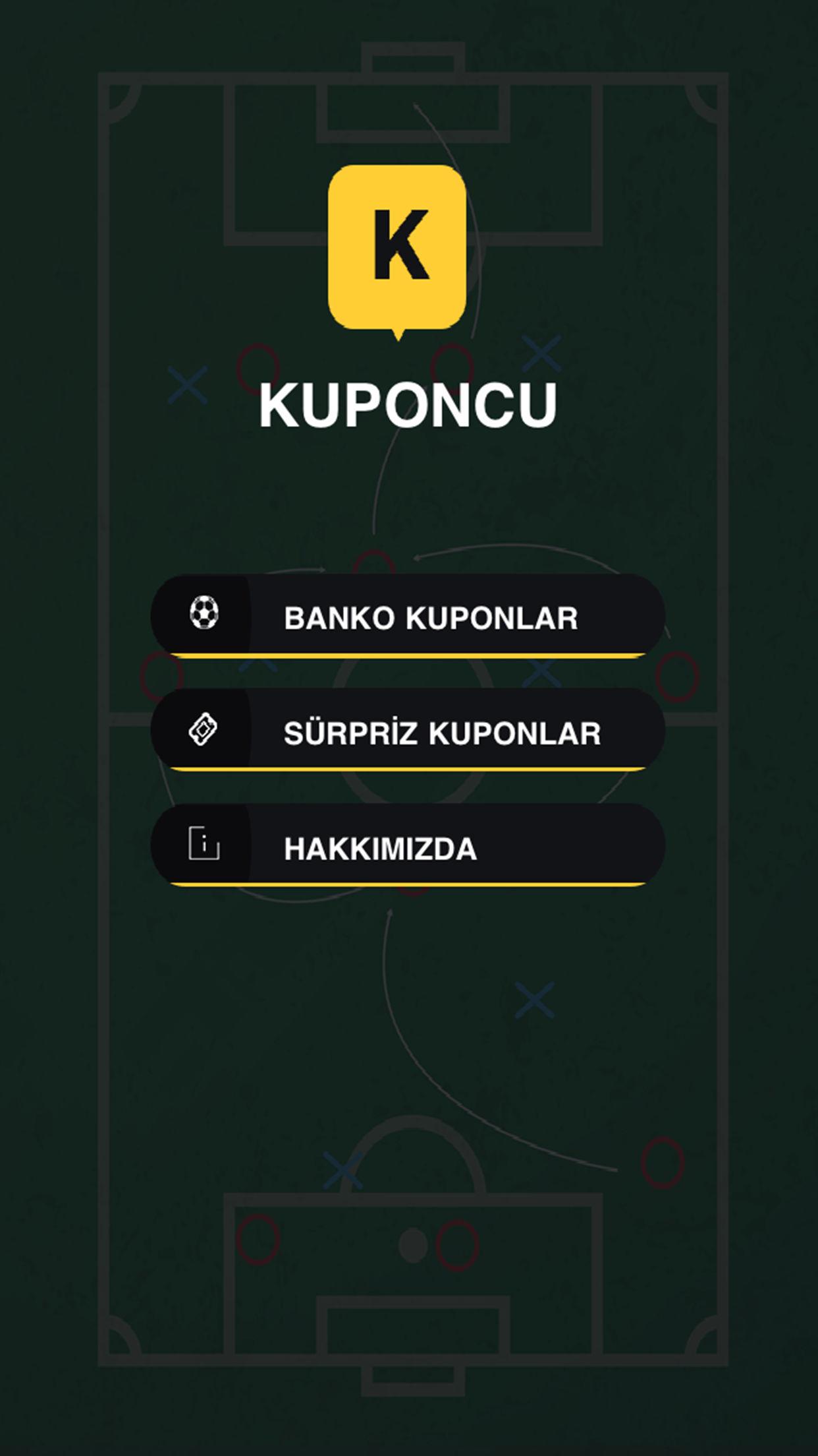 Android application Kuponcu - Banko İddaa Kuponlar screenshort