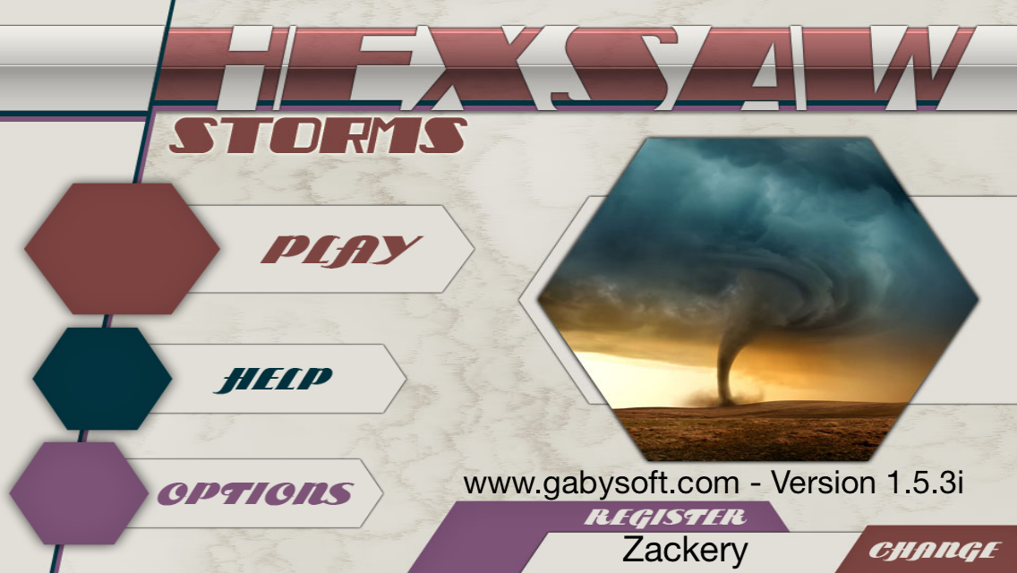 Android application HexSaw - Storms screenshort