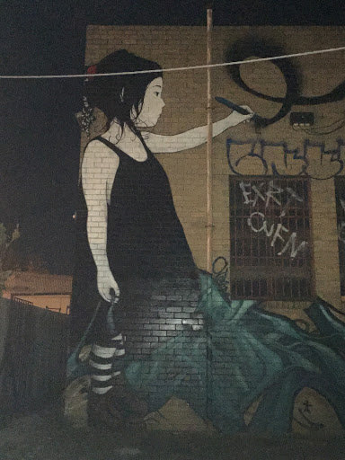 Girl Mural 