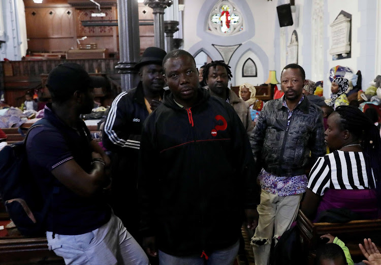 Jean-Pierre Balous at the Central Methodist Mission in Cape Town.