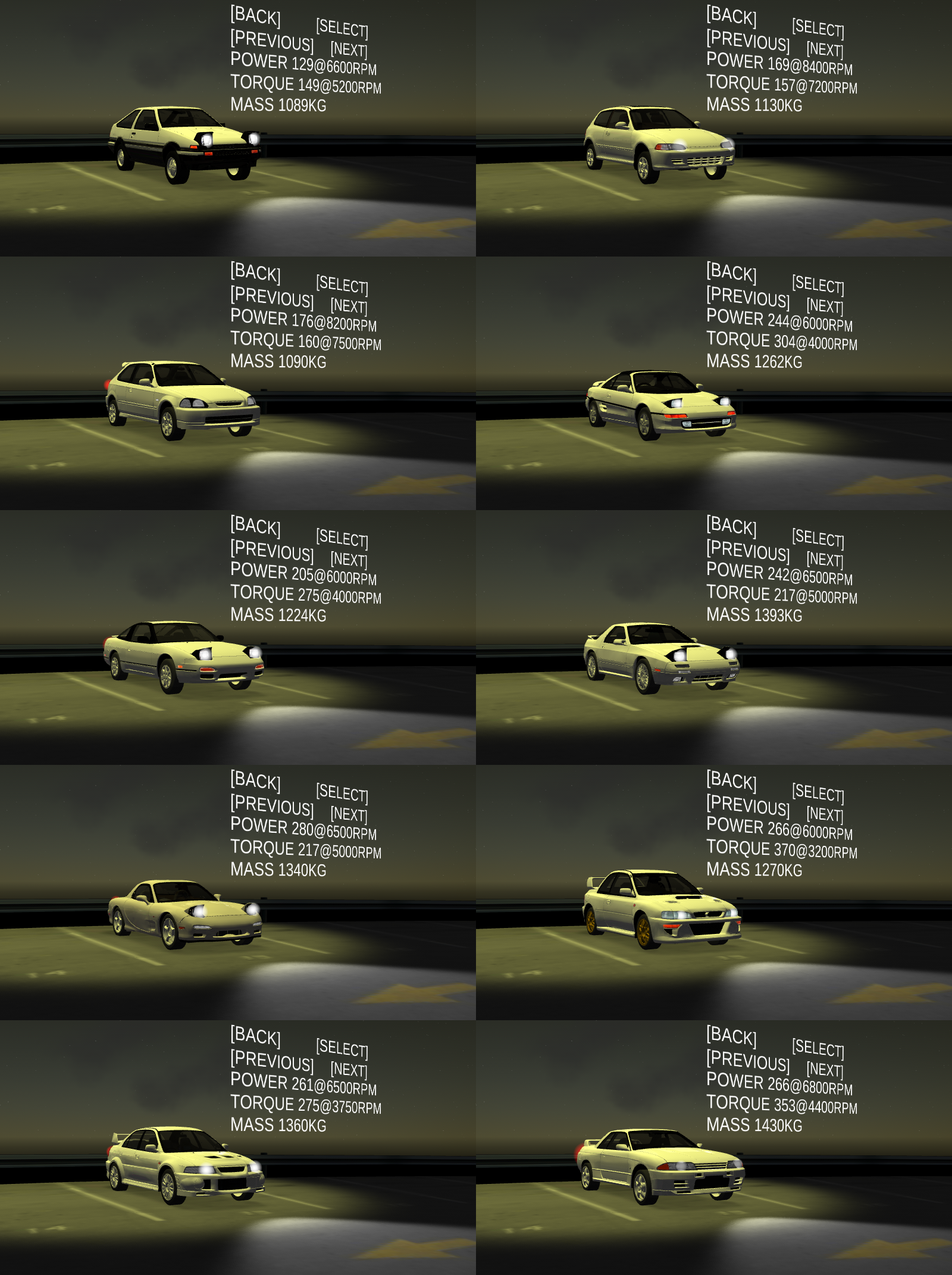 Android application TOUGE PROJECT: RACE AND DRIFT+ screenshort