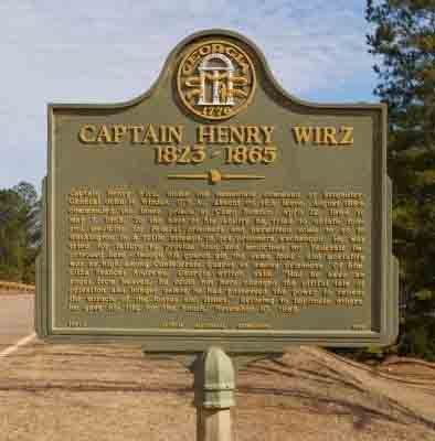 Captain Henry Wirz, under the immediate command of Brigadier-General John H. Winder, C.S.A., absent on sick leave, August 1864, commanded the inner prison at Camp Sumter, April 12, 1864 to May 7,...