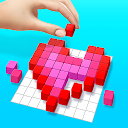 ダウンロード Cubes Art - Assemble object unique puzzle をインストールする 最新 APK ダウンローダ