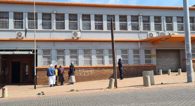 The Johannesburg Forensic Pathology Services medico-legal mortuary in Hillbrow, Johannesburg.