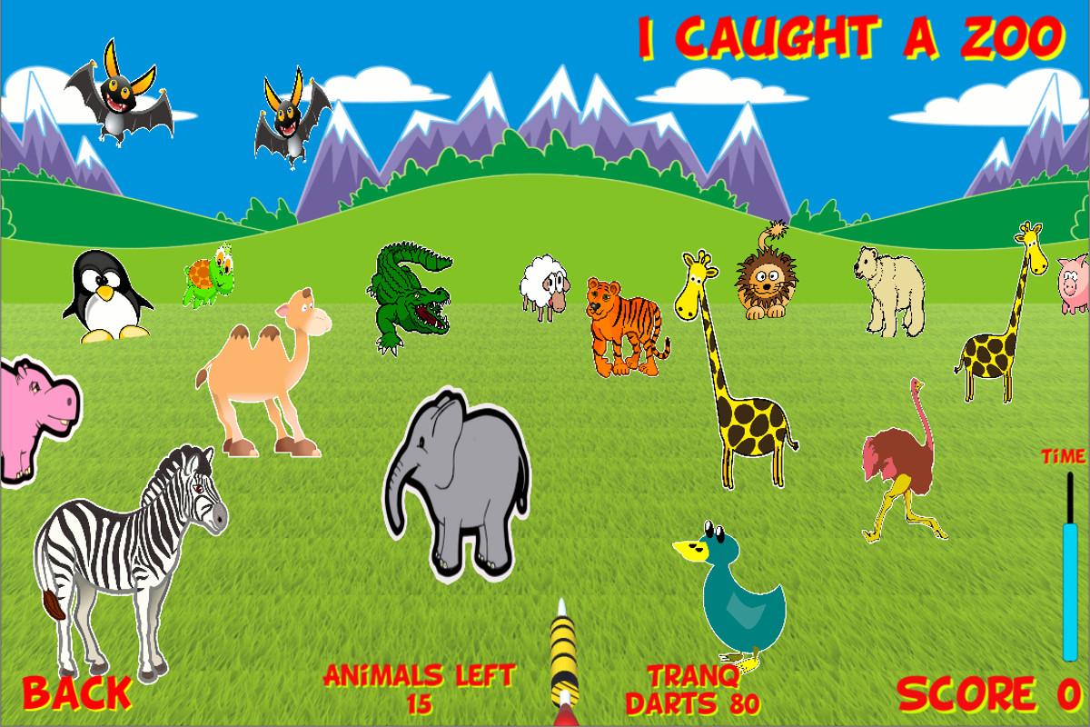 Android application I caught a zoo screenshort