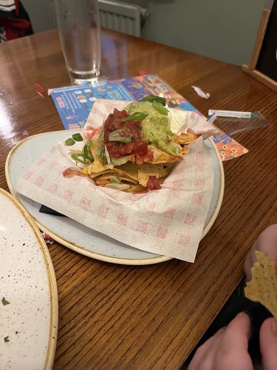 Gf nacho’s…. Super delicious!