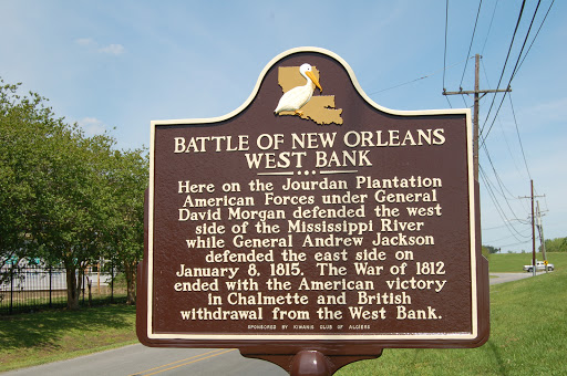 Here on the Jourdan Plantation American Forces under General David Morgan defended the west side of the Mississippi River while General Andrew Jackson defended the east side on January 8, 1815....