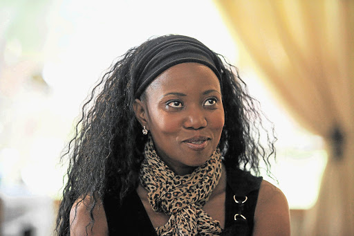 Isidingo actress Lesego Motsepe announces her HIV status Picture: SIMON MATHEBULA