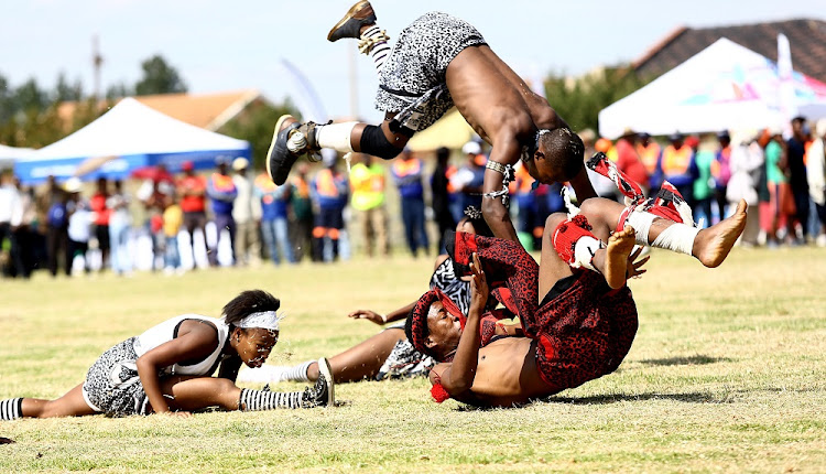 Members of the Ubuhle Besintu Cultural Group perform in Carltonville. It is vital for South Africans to dialogue about the importance of Freedom Day, says the writer.