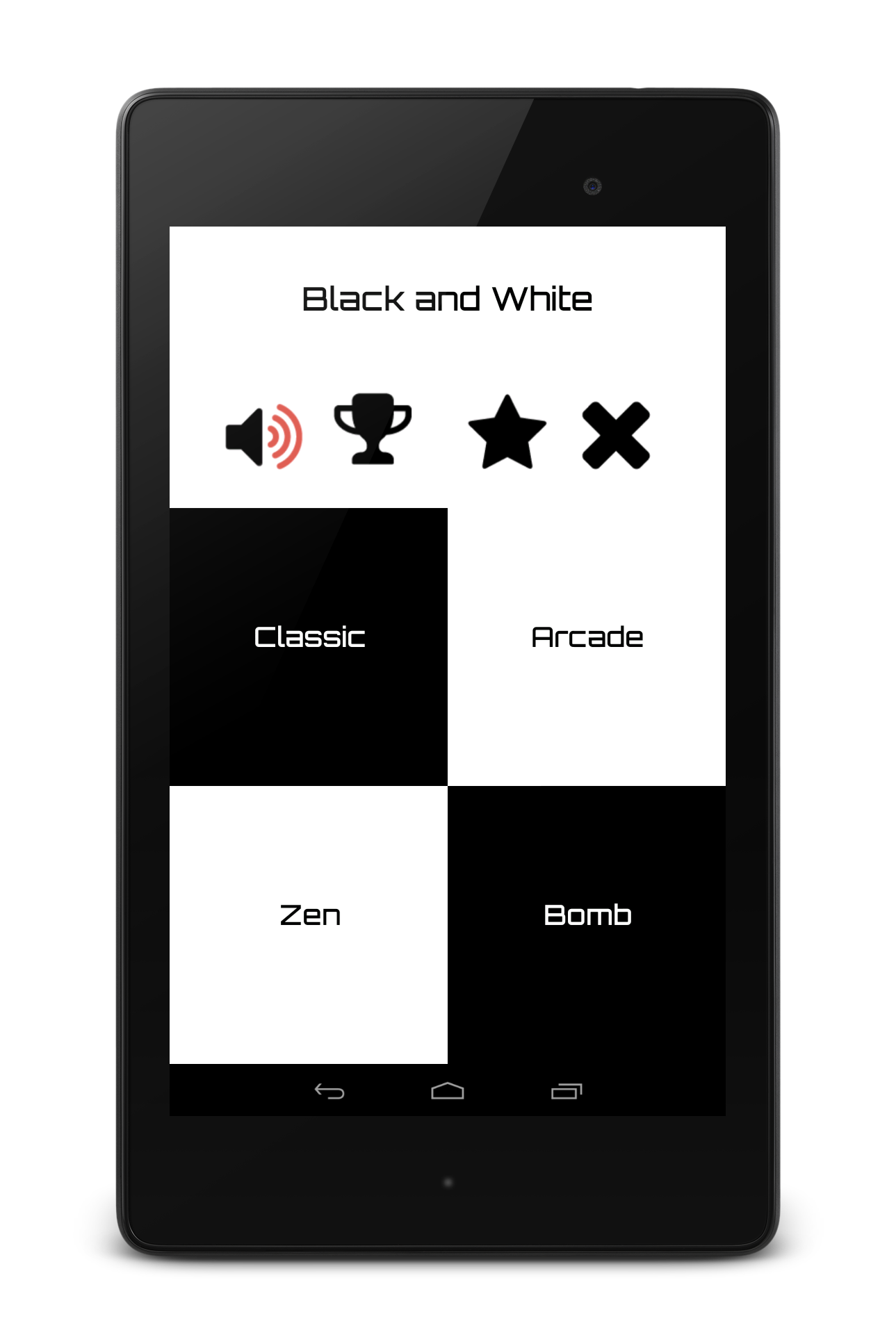 Android application Piano Tiles screenshort