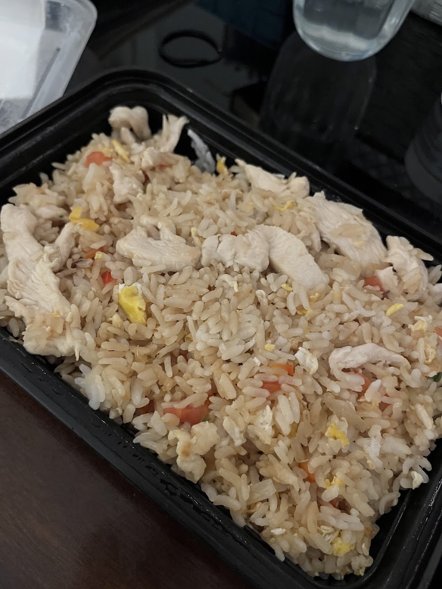 Gf chicken fried rice
