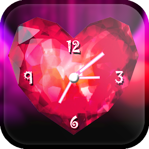 Download Hearts Clock Live Wallpaper For PC Windows and Mac