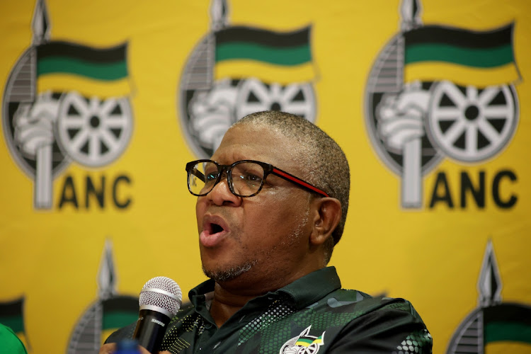 ANC secretary-general Fikile Mbalula. Picture: SANDILE NDLOVU