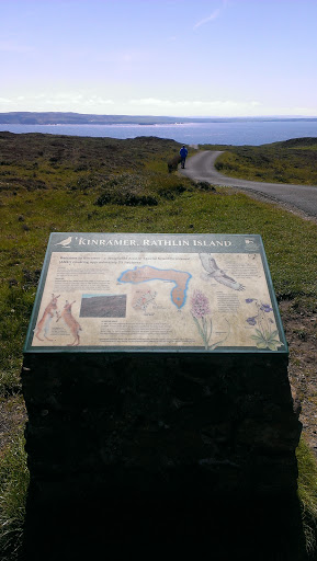 Rathlin Island Tourist Sign