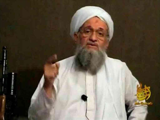 Al Qaeda's Ayman al-Zawahri speaks from an unknown location, in this still image taken from video uploaded on a social media website June 8, 2011. Social Media Websitevia REUTERS