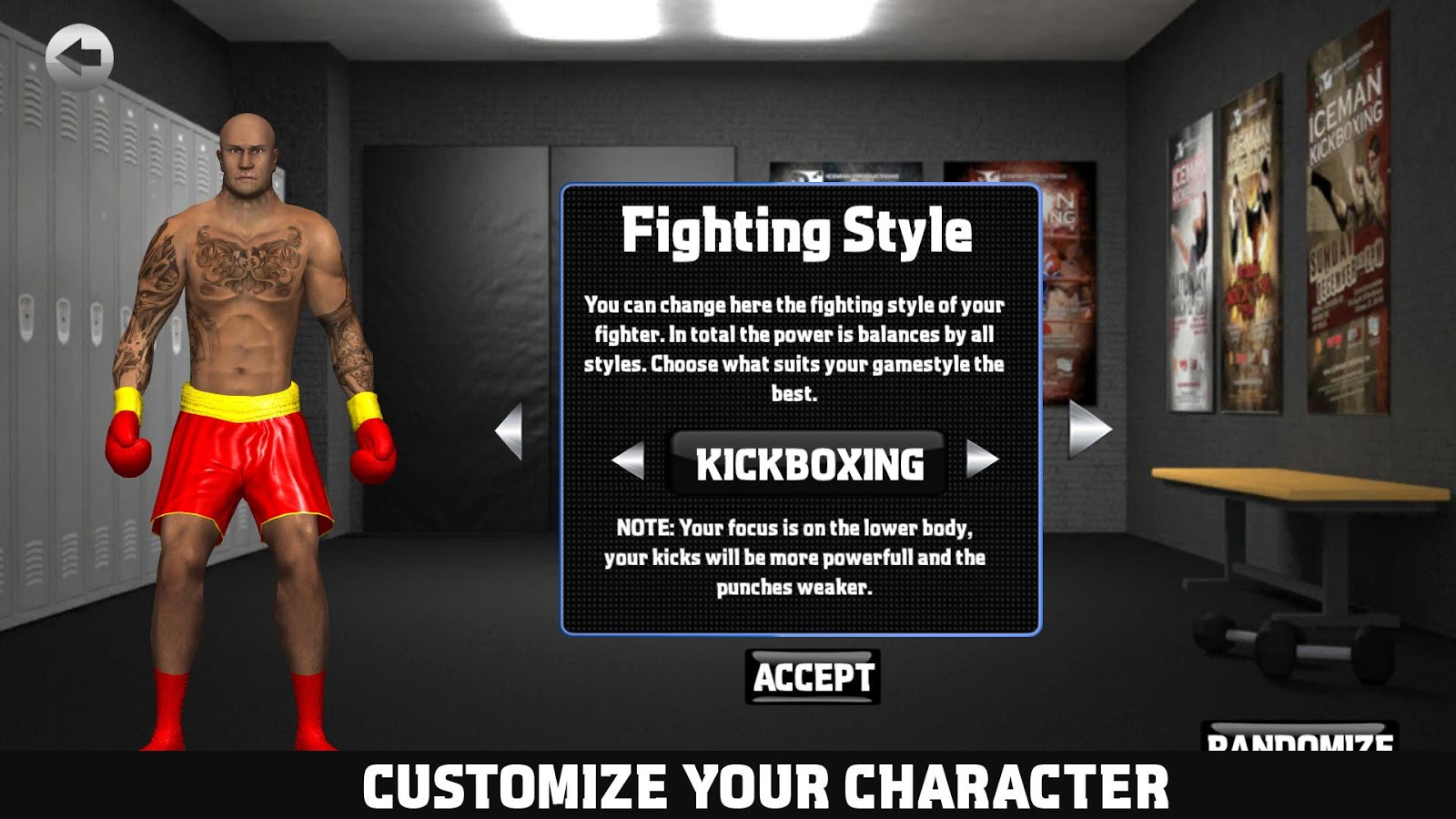    Kickboxing Fighting - RTC Pro- screenshot  