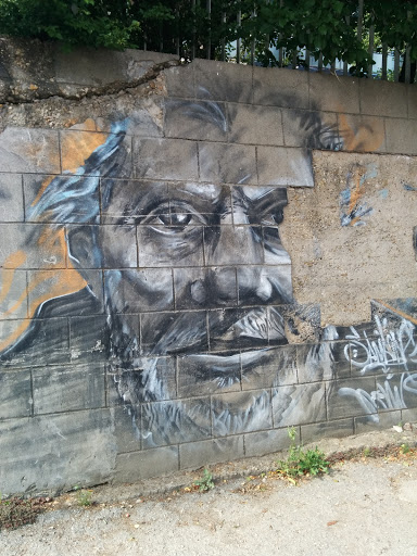 Old Man Mural