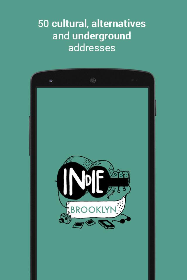 Android application Indie Guides Brooklyn screenshort