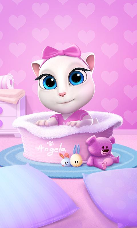 Android application My Talking Angela screenshort