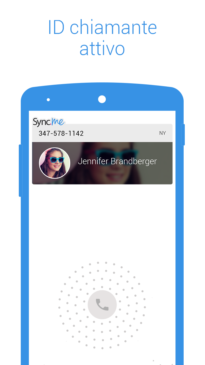 Android application Sync.ME - Caller ID, Spam Call Blocker & Contacts screenshort