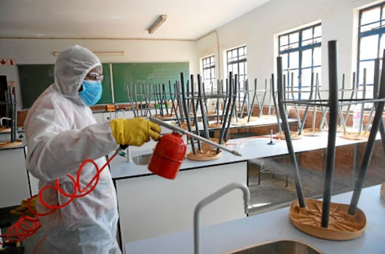 The Special Tribunal has reviewed and set aside the Gauteng education department's decision to appoint 49 companies to decontaminate, disinfect and sanitise schools during the pandemic. File photo.