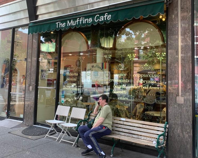 The Muffins Cafe in New York.