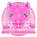 ダウンロード Pink Cute Kitty Keyboard Theme をインストールする 最新 APK ダウンローダ