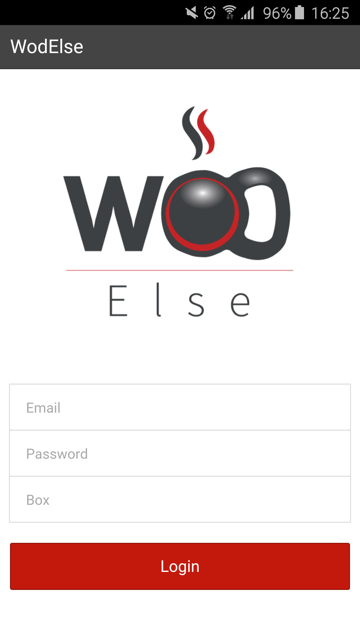 Android application WodElse screenshort