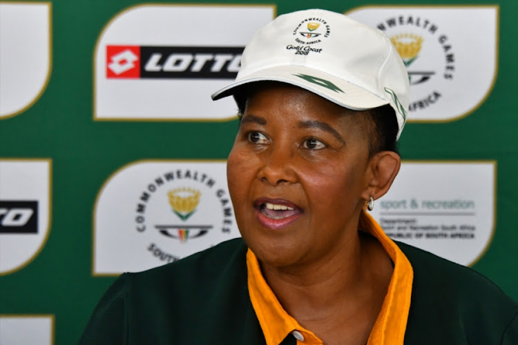 Sport Minister Tokozile Xasa.