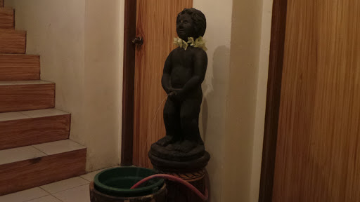 Peeing Statue In Banahaw Spa