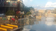 Ceiling at mall collapses  Picture:  SUPPLIED BY ER24