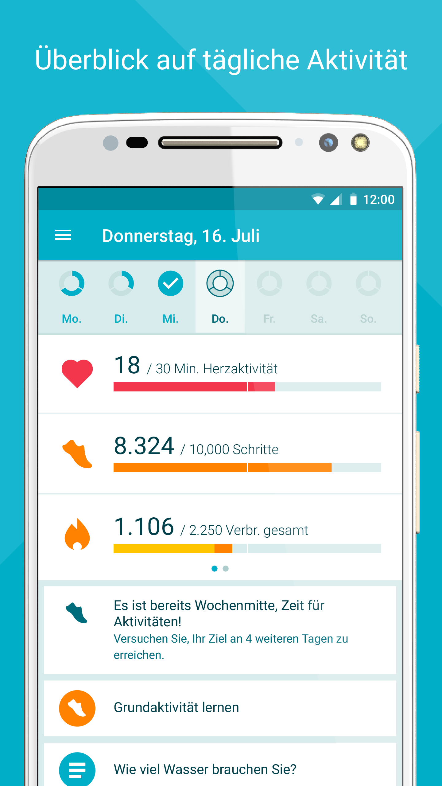 Android application Moto Body screenshort