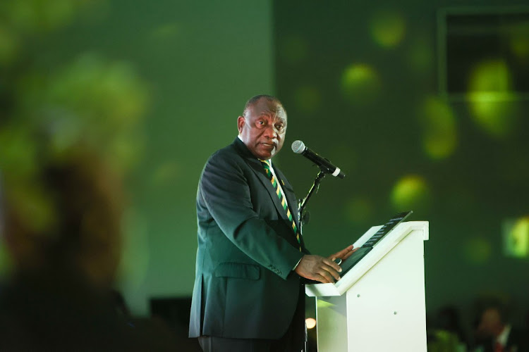 ANC president Cyril Ramaphosa says funding for the ruling party has dried up because of the need to declare political party funding.