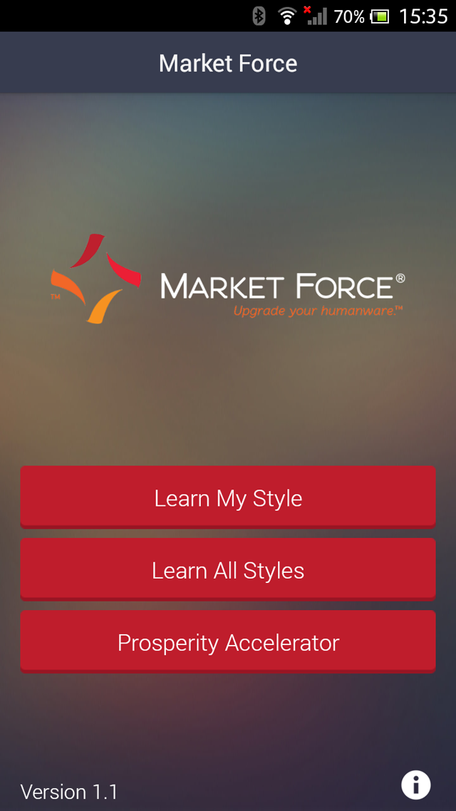 Android application Market Force screenshort