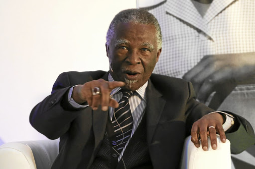 Former president Thabo Mbeki worries about the communication from the ANC in terms of the land question.
