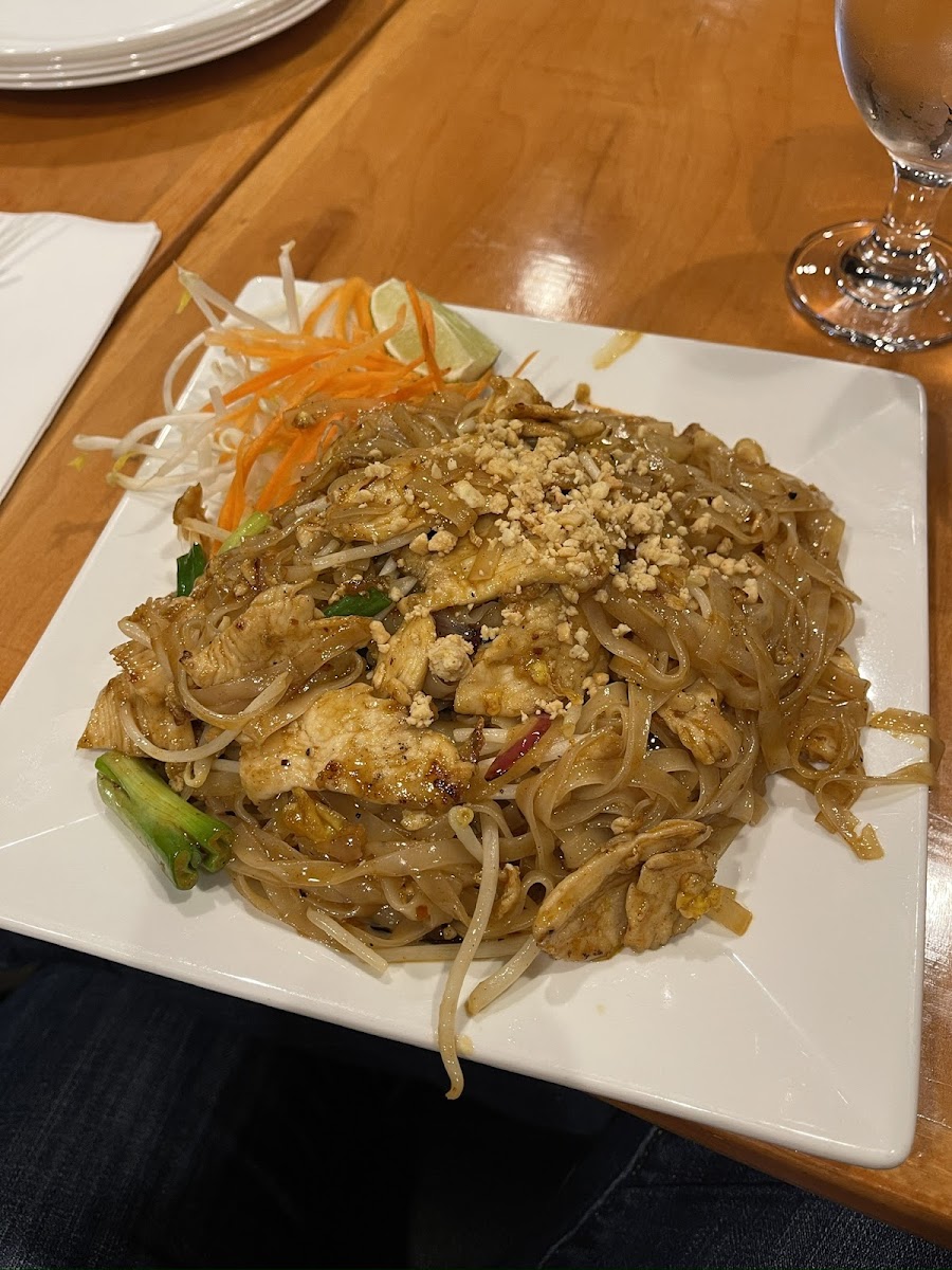 Gluten free pad thai