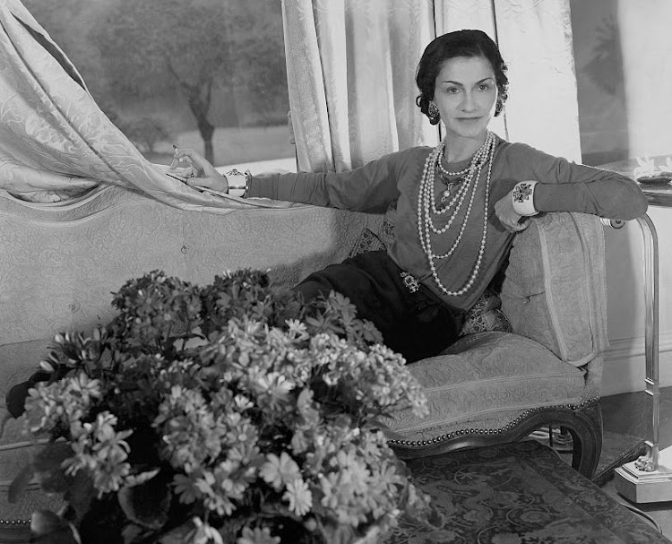 Coco Chanel, in London, ca. 1938.