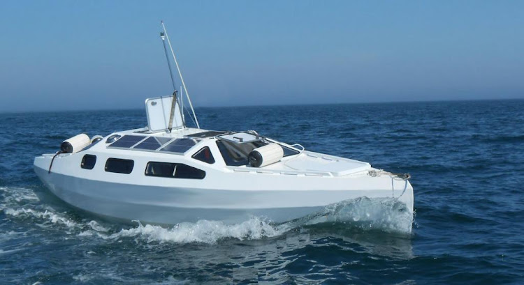 The Vaquita II, which Neels Terblanche is planning to ‘pedal’ around Africa. Picture: SUPPLIED