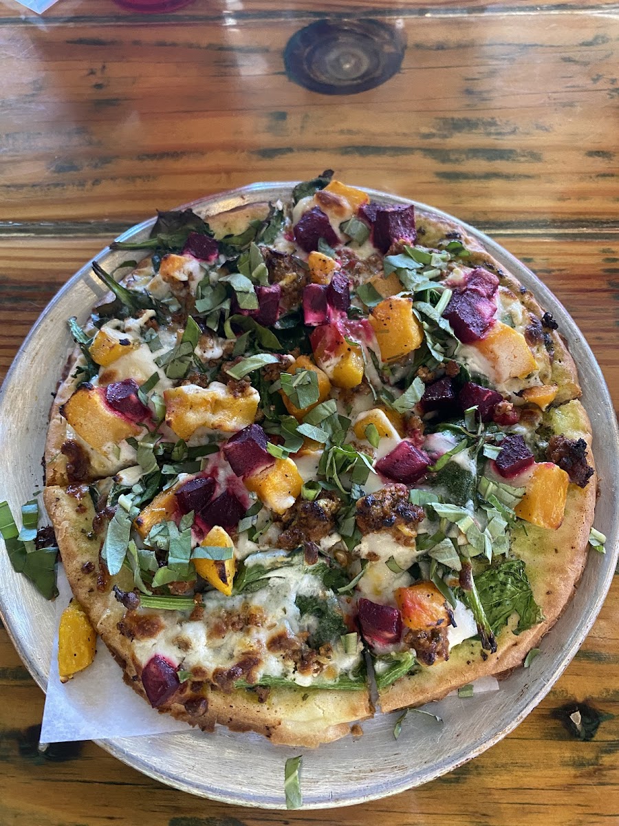 Gluten-Free at Red Tractor Pizza