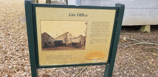 Many twentieth century commercial gins had a separate building, or office, for weighing cotton and record keeping. Every customers wagon was weighed upon entering (full of cotton) and when leaving...