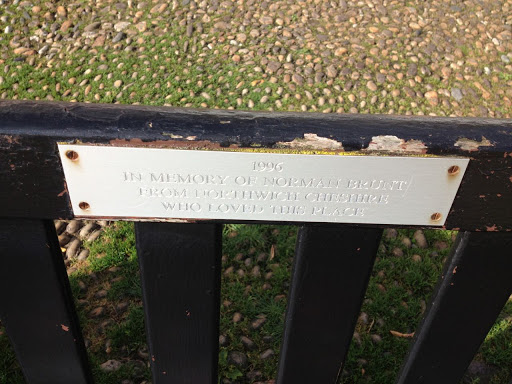 1996 IN MEMORY OF NORMAN BRUNT FROM NORTHWICH CHESHIRE WHO LOVED THIS PLACE This plaque is originally from OpenBenches and is imported with their permission The image and text is licensed CC BY-SA...