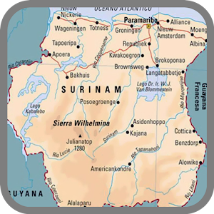 Download Map of Suriname-Travel For PC Windows and Mac