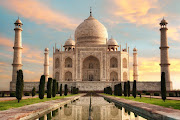 The Taj Mahal's pure white marble now entertains shades of brown, yellow and green.