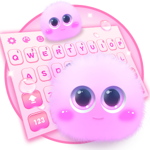 Download Pink cute bubble keyboard For PC Windows and Mac