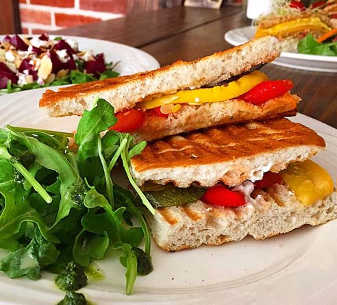 Gluten Free Vegetables Panini...