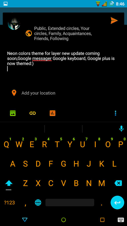    [Substratum] Neon Colors Theme- screenshot  
